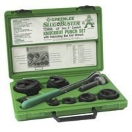 Greenlee Textron Greenlee 7238SB Knockout Kit, 3 Pieces, 1/2 - 2 in 7238SB